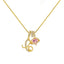 "Amelie" Cursive Letter Charm Necklace