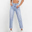 Riley Adjustable Button Slim Jeans
