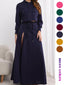"Reina" Hoodie Maxi Skirt Set