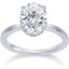 "Solene" Classic Oval Cut Promise Ring
