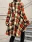 "Heritage" Asymmetric Plaid Shacket