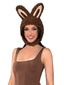 Fuzzy Bunny Ear Knit Hat