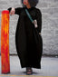 "Zeralle" Hoodie Maxi Dress