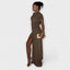Avelora | High Neck Bodycon Mini Dress