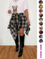Taryn | Asymmetrical Plaid Grunge Skirt