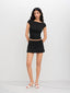 The “Phoebe” Polka Dot Crop Top & Mini Skirt Set