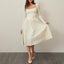 "Marin" Off-Shoulder Knit Dress
