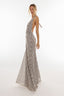 "Bella" Backless Halter Maxi