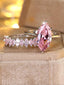 "Nova" Hidden Halo Solitaire Ring