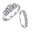 "Stellara" Moissanite Eternity Band