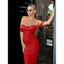 "Anabelle" Sculpted Off-Shoulder Midi