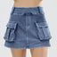 Arcadia | Utility Cargo Mini Skirt