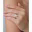 "Solene" Classic Oval Cut Promise Ring