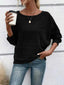 "Leni" Cropped Knit Tee