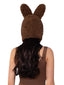 Fuzzy Bunny Ear Knit Hat