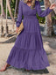 "Veloura" Tiered Maxi Dress