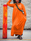 "Zeralle" Hoodie Maxi Dress