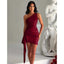 Eloria | One-Shoulder Ruched Mini Dress