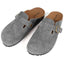 "Arlo" Heritage Suede Clogs