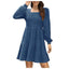 Zovira | Ribbed Knit Long Sleeve Sweater Dress