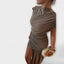 Avelora | High Neck Bodycon Mini Dress