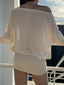 Lokora | Off-Shoulder Batwing Sleeve Long Dress