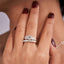 "Stellara" Moissanite Eternity Band