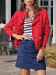 "Harper" Tailored Blazer Jacket (Outerwear)