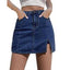 Mia Flex-Denim Mini Skirt
