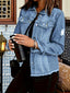Isolde | Distressed Denim Jacket