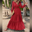 "Veloura" Tiered Maxi Dress