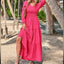 "Veloura" Tiered Maxi Dress