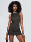 Mivorra | Black Tie-Back Sleeveless Romper