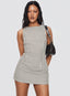 Mivorra | Black Tie-Back Sleeveless Romper