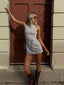Mivorra | Black Tie-Back Sleeveless Romper