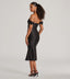 "Aria" Off-Shoulder Bodycon Dress