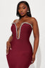 ✨ “Zoey” Cutout Midi Dress – Effortlessly Bold