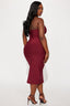 ✨ “Zoey” Cutout Midi Dress – Effortlessly Bold