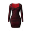 "Zara" Mesh Ruched Mini Dress