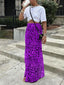Saskia | Statement Leopard Print Maxi Skirt