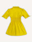 Zyanna | Short Sleeve Button-Up Dress with Waist Tie