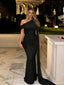 "Serena" Ruched Evening Gown