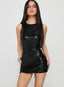 Mivorra | Black Tie-Back Sleeveless Romper