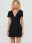 Lunivo | Brown Check Tall Playsuit