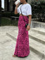 Saskia | Statement Leopard Print Maxi Skirt