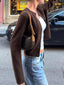 "Tavi" Ribbed Knit Button Cardigan