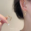 Valenne – Open Heart Thread Earrings with Modern Grace