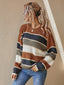 "Marin" Retro Stripe Pullover