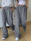 "Kade" Soft Tailored Wide-Leg Pants