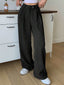 "Kade" Soft Tailored Wide-Leg Pants